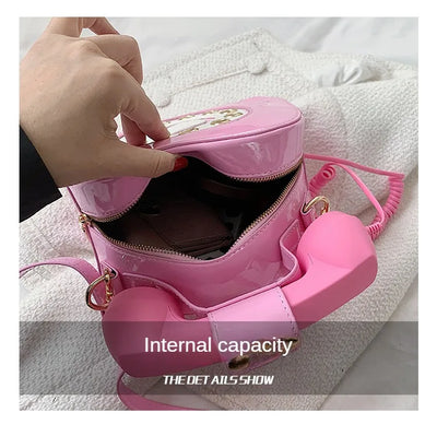 Bolso Bandolera Retro Teléfono para Mujer - Cuero PU Casual y Versátil - Image 16