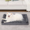 Sofá Cama Desmontable para Mascotas con Terciopelo Embossed y Espuma