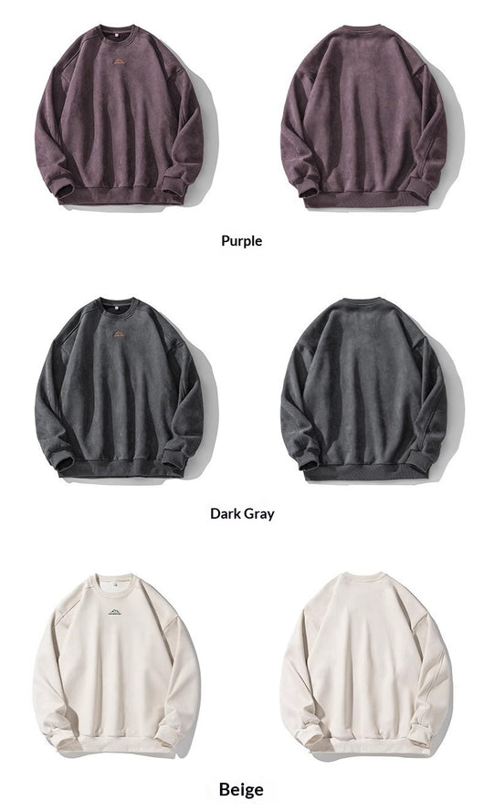 Sudadera Deportiva Casual con Cuello Redondo y Mangas Largas para Hombre - Image 11