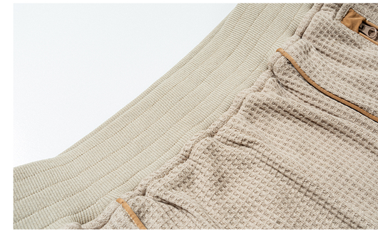 Camisetas Vintage de Algodón con Textura Waffle para Hombre - Image 17