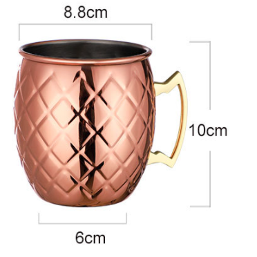 Vaso Moscow Mule de Cobre Repujado - Image 7