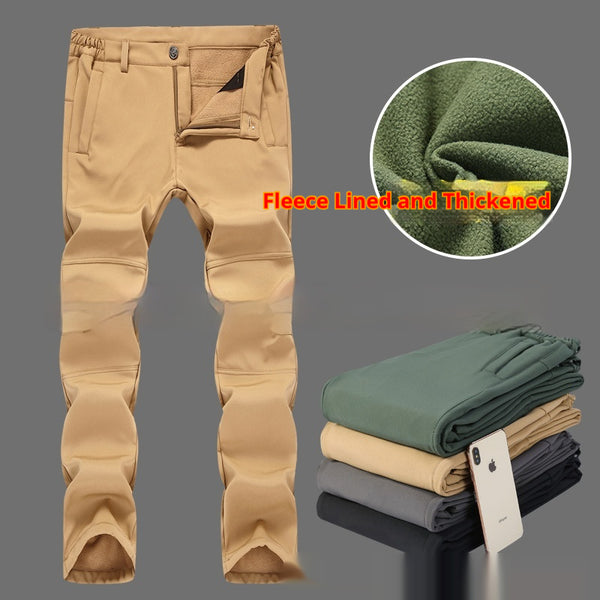 Pantalones de Forro Polar para Senderismo Hombre