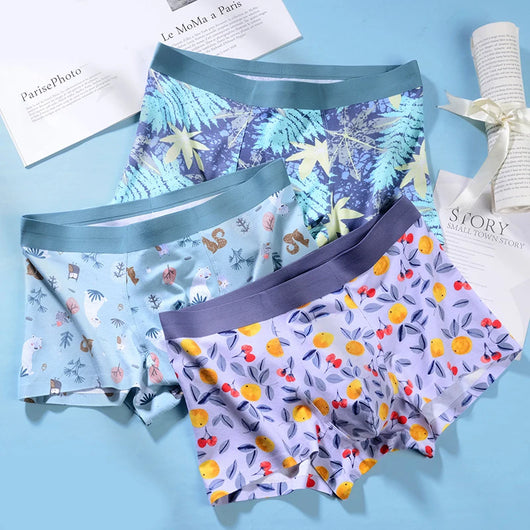 Ropa Interior Masculina Estampada Transpirable - Image 13