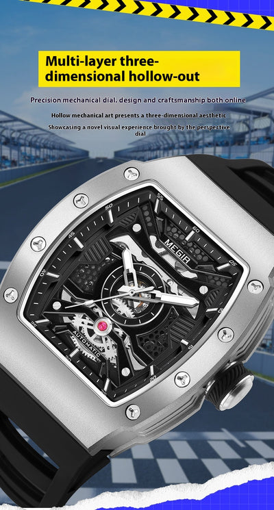 Reloj Mecánico Elegante para Hombre - Estilo Ejecutivo Casual - Image 14