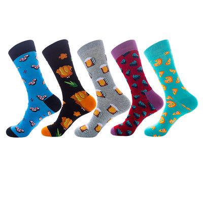 Calcetines Jacquard de Moda Unisex con Diseño Animal - Image 32