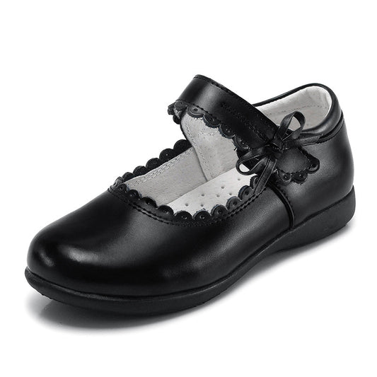 Zapatos de Cuero para Niñas Estilo Princesa Primavera Otoño