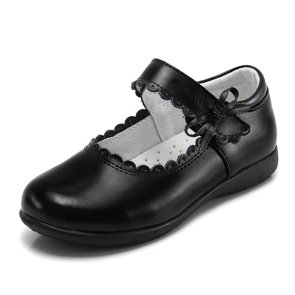 Zapatos de Cuero para Niñas Estilo Princesa Primavera Otoño