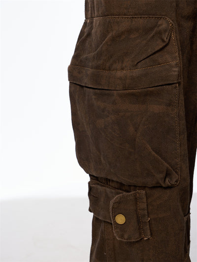 Pantalones Cargo Retro Camuflaje para Mujer - Image 12
