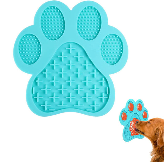 Tapete Masticable Antiestrés para Perros con Ventosas - Comedero Lento y Almohadilla Lamer