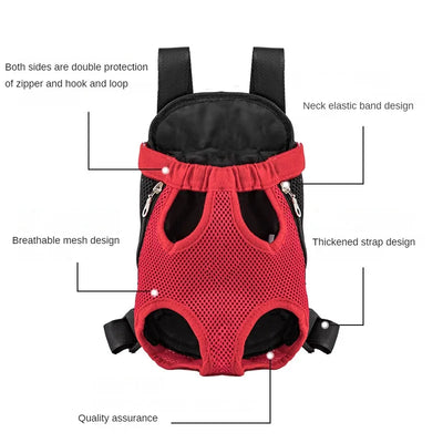 Mochila Transportadora para Perros Pequeños - Portabebé Respirable para Mascotas - Image 11