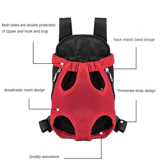 Mochila Transportadora para Perros Pequeños - Portabebé Respirable para Mascotas - Image 11