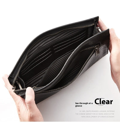 Bolso Mensajero de Cuero Personalizado para Hombre - Image 11