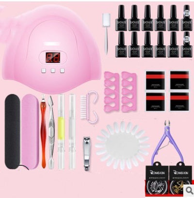 Kit Completo de Esmalte Gel UV para Manicura DIY - Lámpara 36W - Image 11