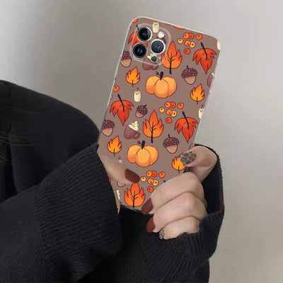 Funda para Celular Pareja Halloween Calabaza Luminosa - Image 4
