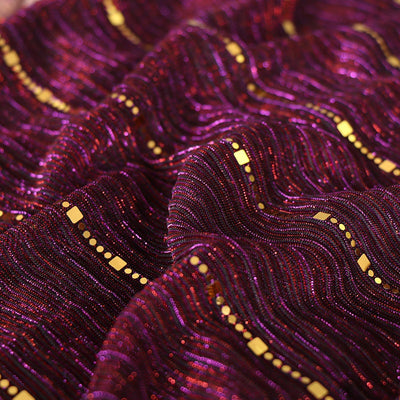 Pañuelo de Seda con Lentejuelas Brillantes para Mujer - Image 31