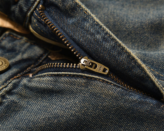 Pantalón Denim Recto Holgado con Bolsillos Fashion National - Image 9
