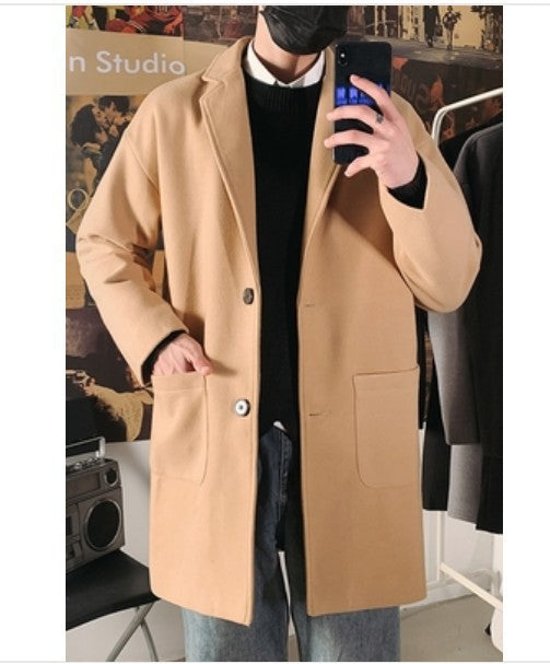Abrigo de Lana Slim Fit para Hombre - Elegancia Moderna - Image 6