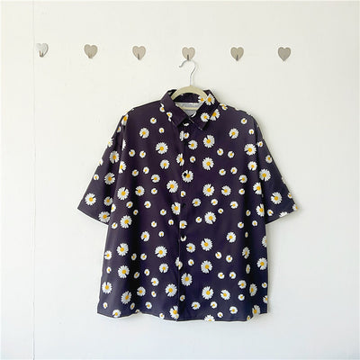 Camisa Suelta de Manga Corta Versátil para Verano - Image 13