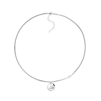 Collar Plata Luna y Estrellas - Diseño Creativo en Plata Esterlina - Image 3