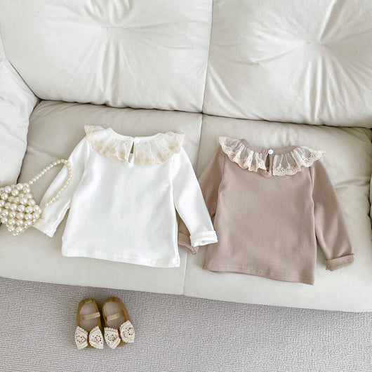 Blusa Base de Encaje Versátil para Niña - Image 20