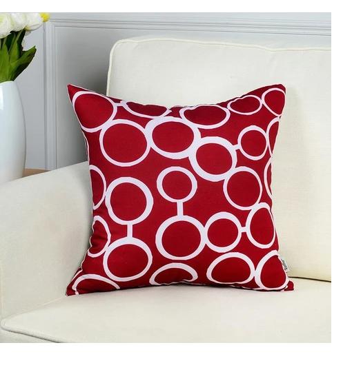 Funda de Almohada Geométrica de Felpa Suave - Image 8