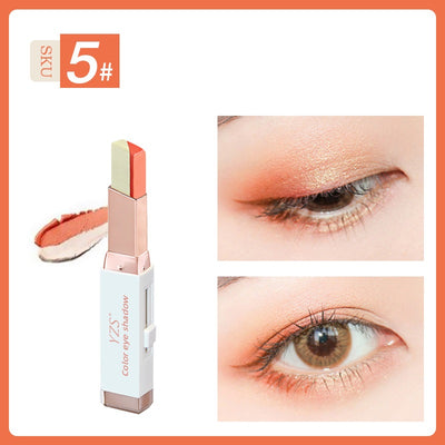 Sombra de Ojos en Stick Degradado Aterciopelado Bicolor con Acabado Perlado - Image 5