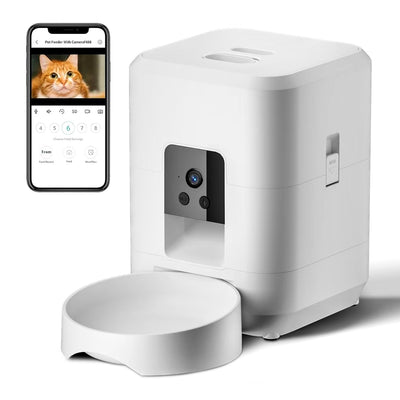 Comedero Automático Inteligente para Mascotas con Control Remoto y Dosificación Programada - Image 9