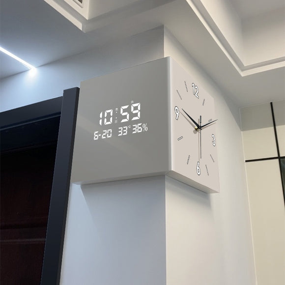 Reloj de Pared Digital Montado para Sala de Estar