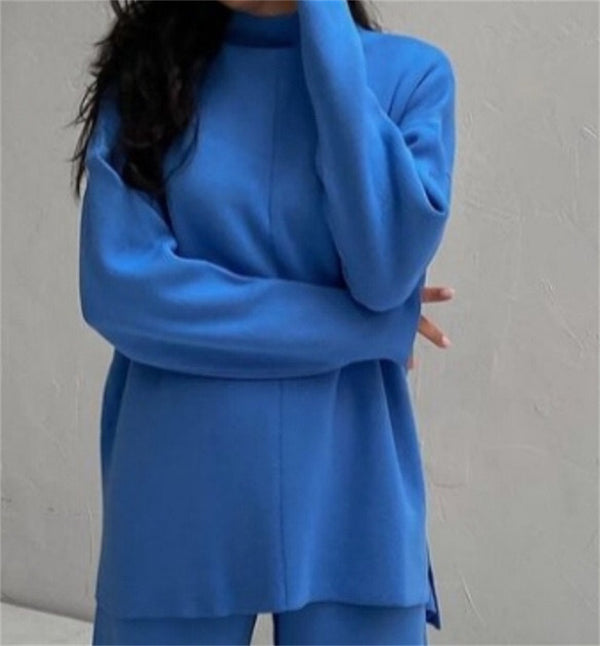 Conjunto de Sudadera Suelta y Pantalón Casual para Mujer - Image 14