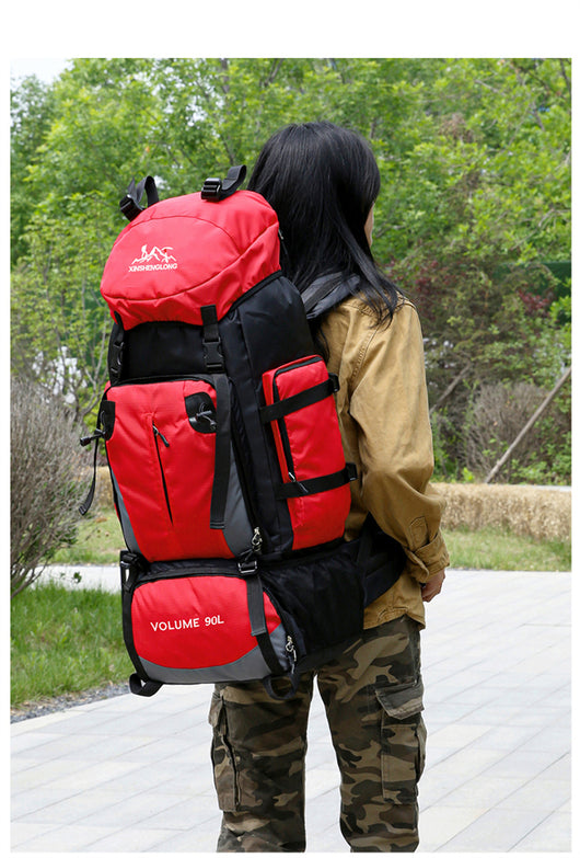 Mochila de Viaje 90L Impermeable para Senderismo y Trabajo - Image 28