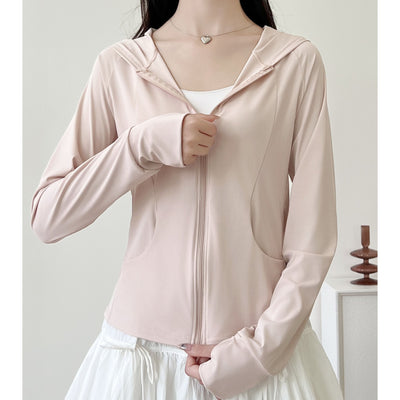 Ropa de Protección Solar Ice Silk con Bolsillo para Verano y Actividades Al Aire Libre - Image 9