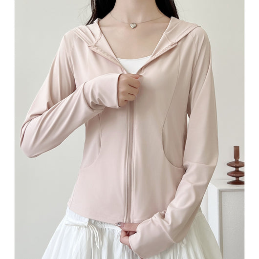Ropa de Protección Solar Ice Silk con Bolsillo para Verano y Actividades Al Aire Libre - Image 9