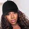 Complemento de Moda Natural con Gorro y Peluca para Mujer