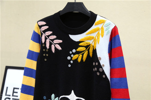 Suéter para Mujer con Diseño de Cara y Lentejuelas - Image 17