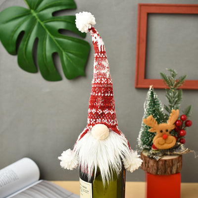 Calcetines Navideños para Botellas de Vino - Image 58