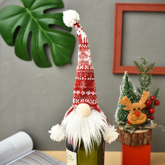 Calcetines Navideños para Botellas de Vino - Image 58