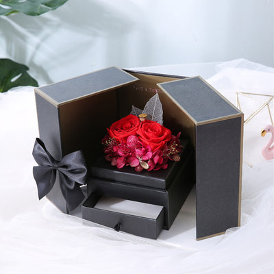 Caja de Regalo Floral Tanabata San Valentín Empaque Premium - Image 9