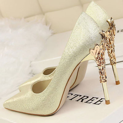 Zapatos de Tacón Stiletto Puntiagudo para Dama de Honor y Novia - Image 16