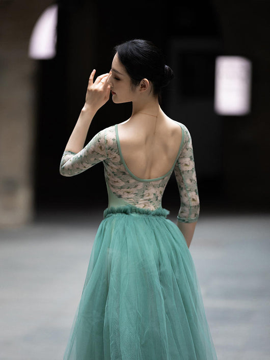 Maillot de Ballet Estampado para Niñas - Image 11