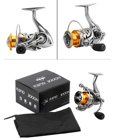 Carrete de Pesca Luya Sea Knight - Construcción Metal Completa - Image 6