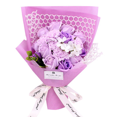 Ramo de 19 Rosas de Jabón - Caja Regalo Día de Enamorados - Image 7