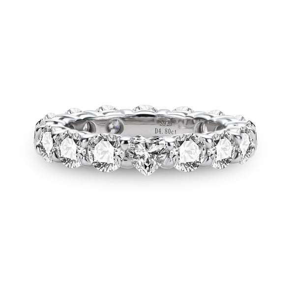 Anillo de Plata Esterlina con Moissanita Chapado - Image 5