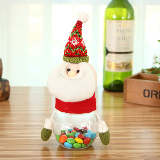 Frasco Navideño Santa para Dulces y Chocolates - Caja de Almacenamiento Infantil - Image 10