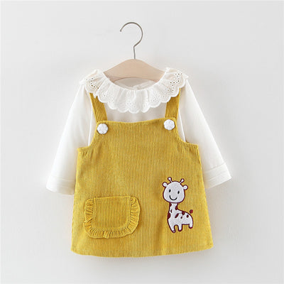 Conjunto de 2 Piezas: Vestido Elegante para Niña - Image 6