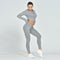Conjunto Deportivo Ajustado de Punto para Fitness