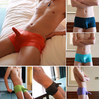 Bóxer Tipo Bullet de Algodón Fino - Ropa Interior Masculina Cómoda y Elegante
