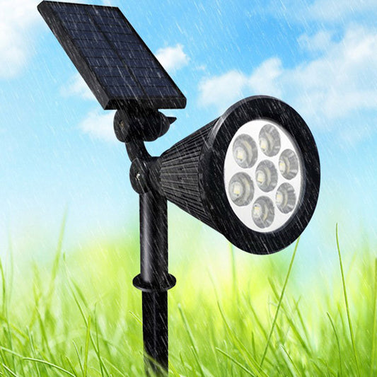 Luz Solar LED RGB para Jardín - Lámpara Exterior Impermeable de Pared - Image 2