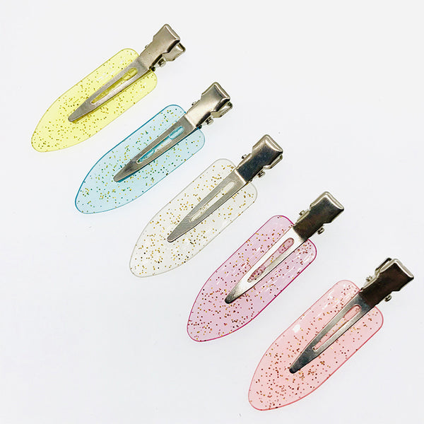 Clips para Cabello Transparentes con Brillo Estilo Coreano y Japonés