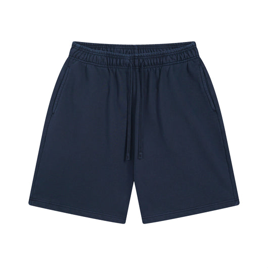 Shorts Deportivos de Algodón Puro Teñidos con Patrón Vintage Lavado - Image 10