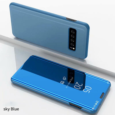 Funda Espejo Abatible en Cuero Lujo para Teléfono - Image 8